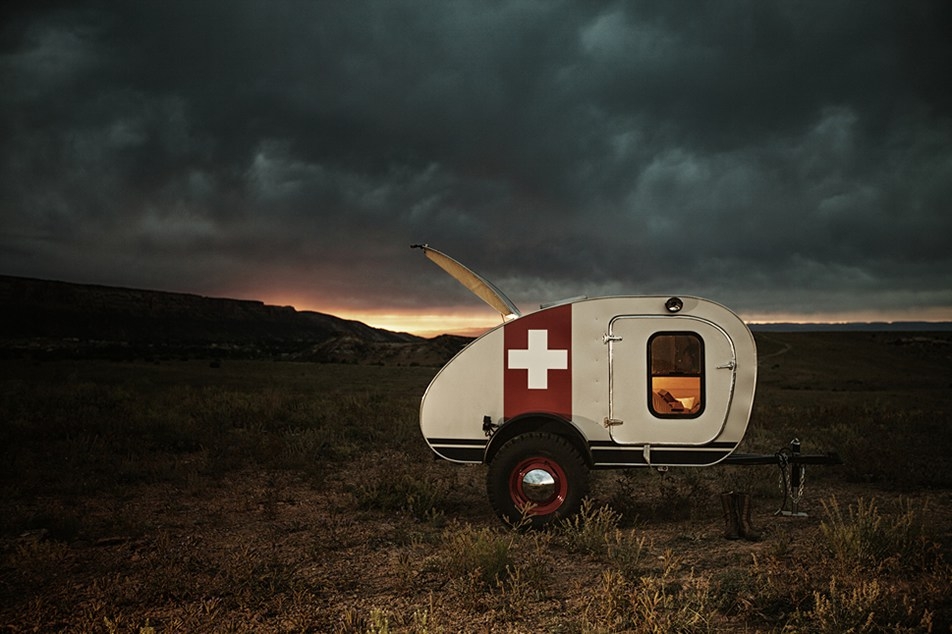 Vintage Overland Teardrop (Caravans)