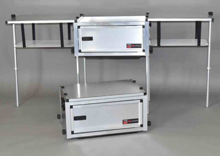 All-Alluminum Camp Kitchens from Trail Kitchens